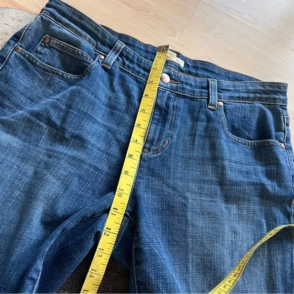 EILEEN FISHER Straight Leg Jeans Size 8 - Picture 6 of 8
